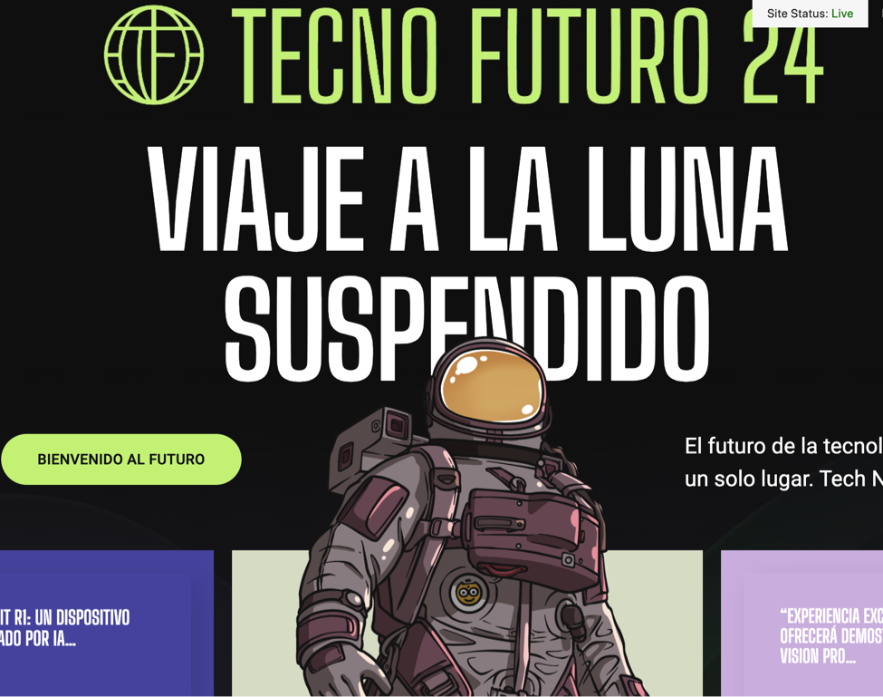 TecnoFuturo 24: Mas Alla de las Noticias, una Experiencia Tecnologica